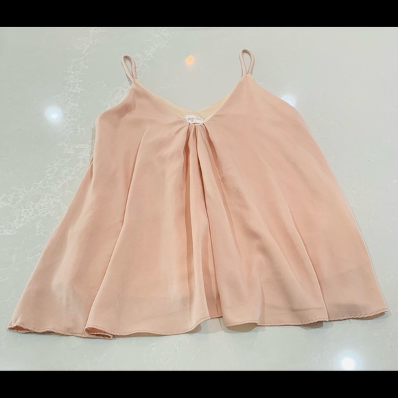 Signature blush color spaghetti strap top - Picture 1 of 3